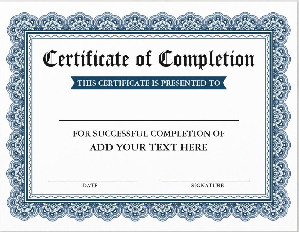 Certification Program